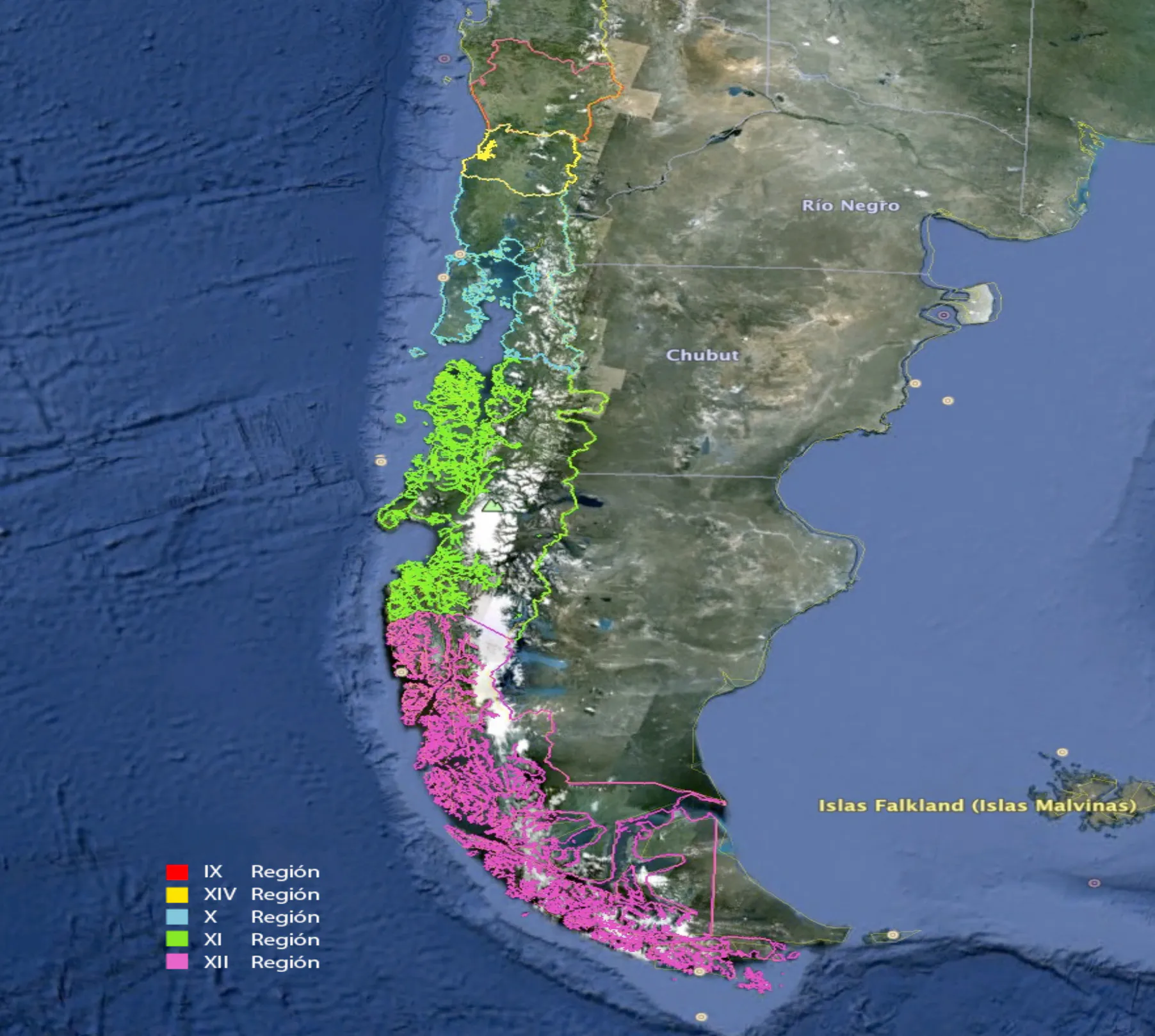 Reforestation of Degraded Lands in Valle California, Patagonia, Chile