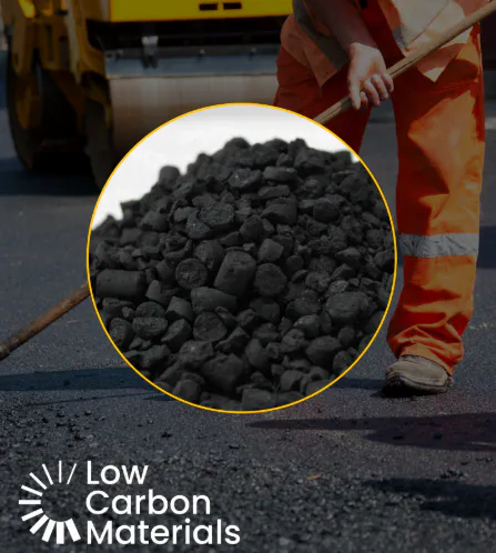 Decarbonizing Roads: A Carbon-Negative Infrastructure Solution