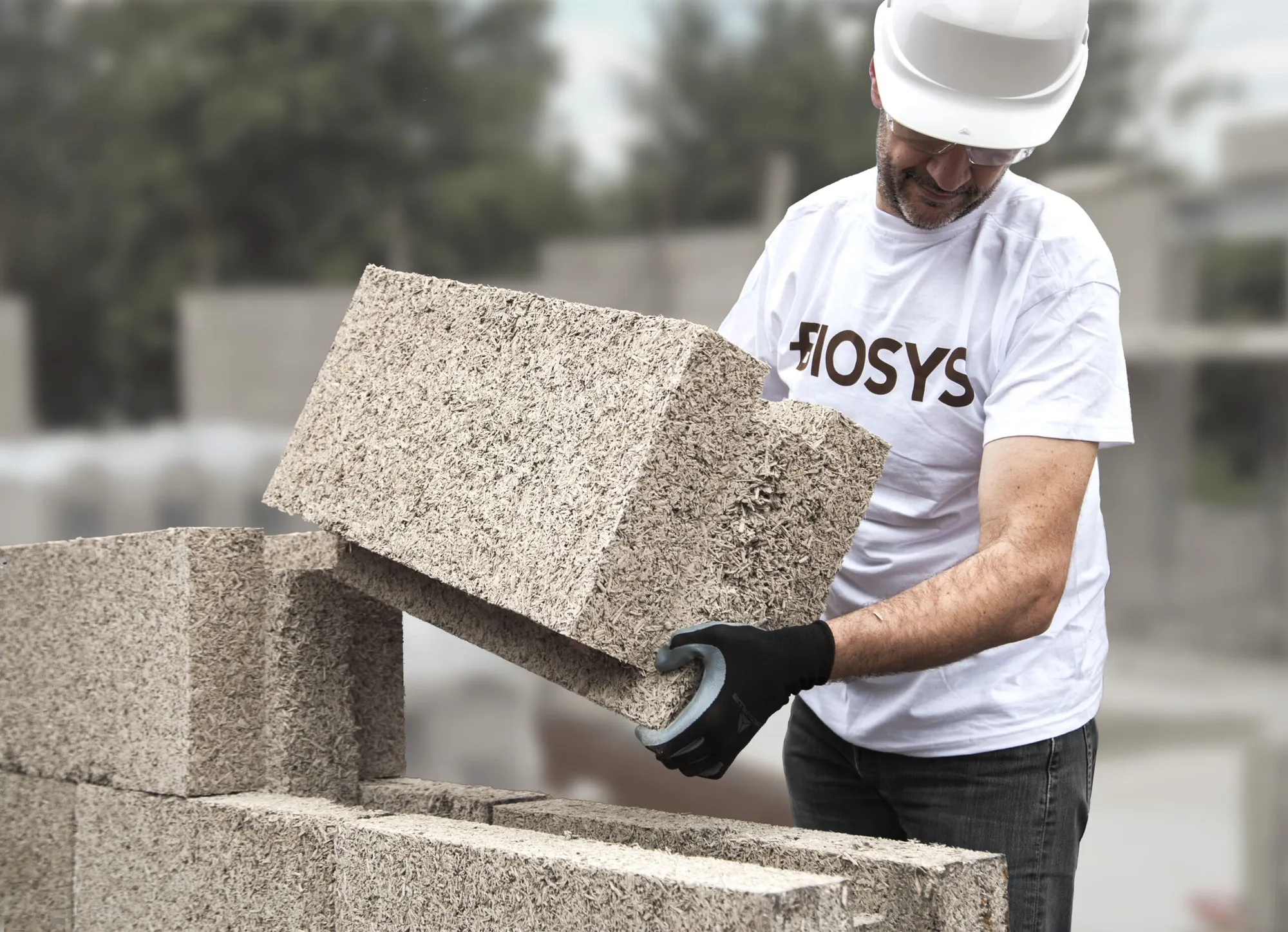 Long Term Carbon Storage in Hemp Concrete Blocks