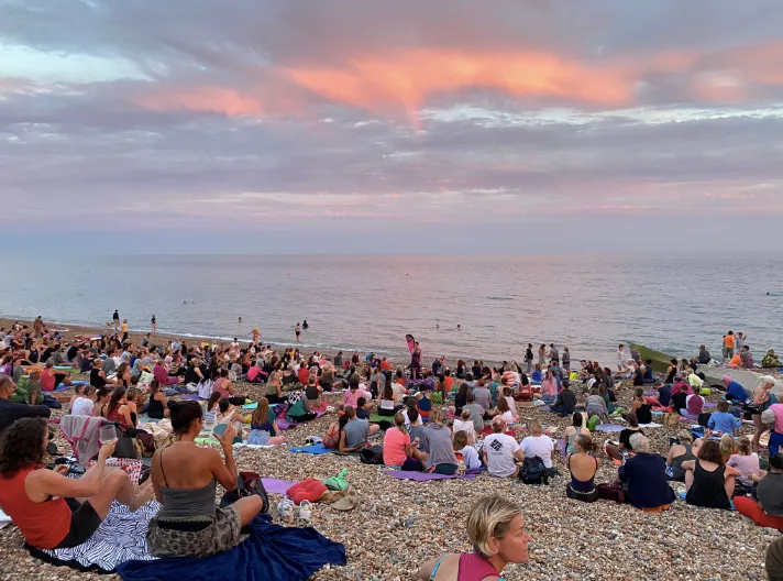 One Tribe: Full Moon Swim with Ruby Moon Swim to Gym