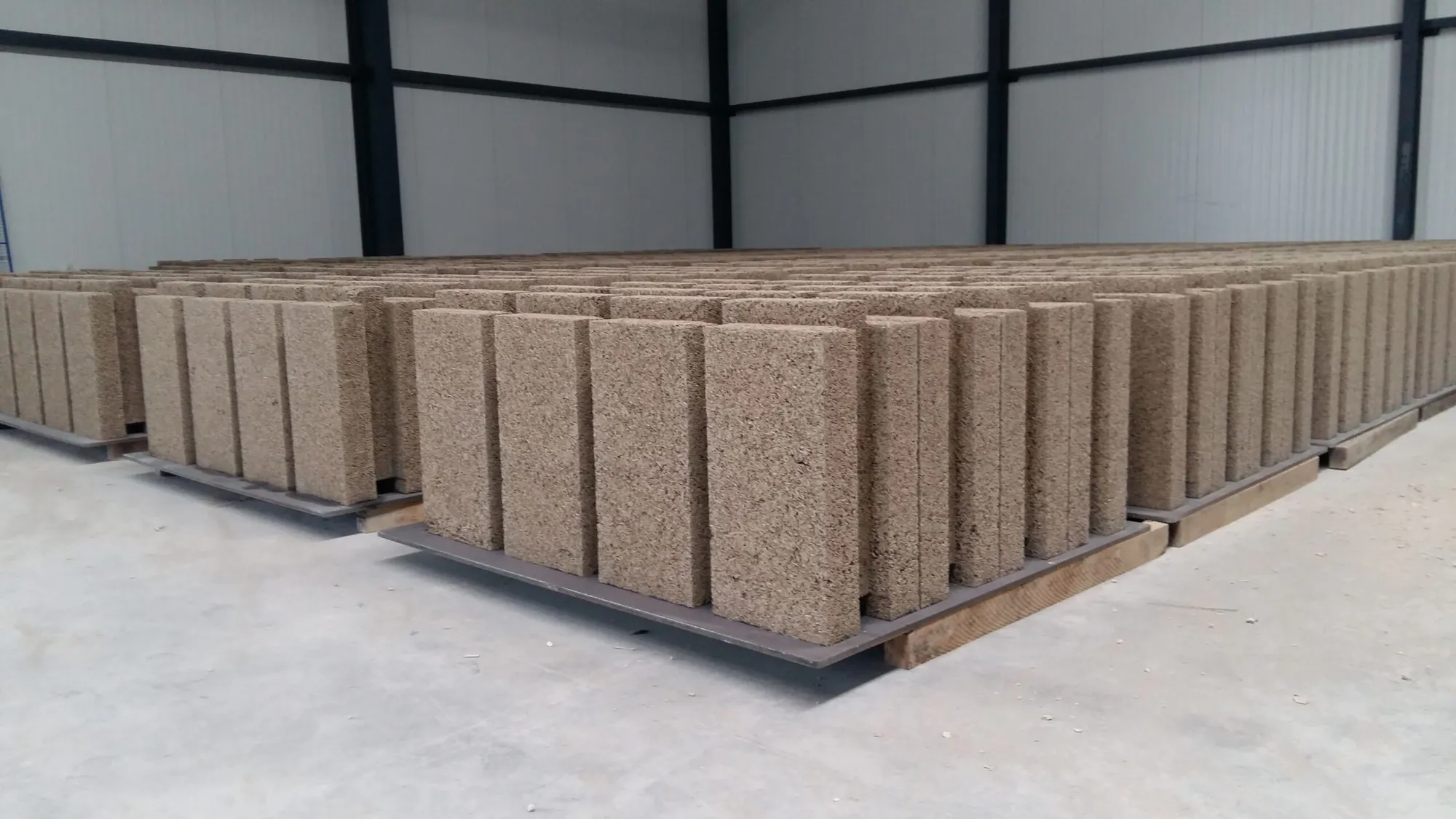 Long Term Carbon Storage in Hemp Concrete Blocks