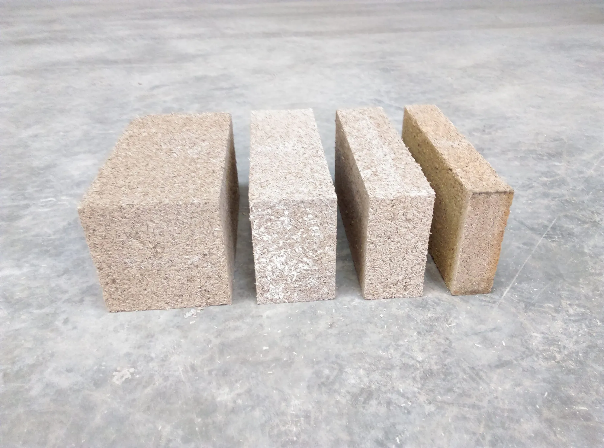 Long Term Carbon Storage in Hemp Concrete Blocks