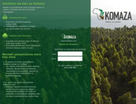 Komaza Smallholder Farmer Forestry Kenya