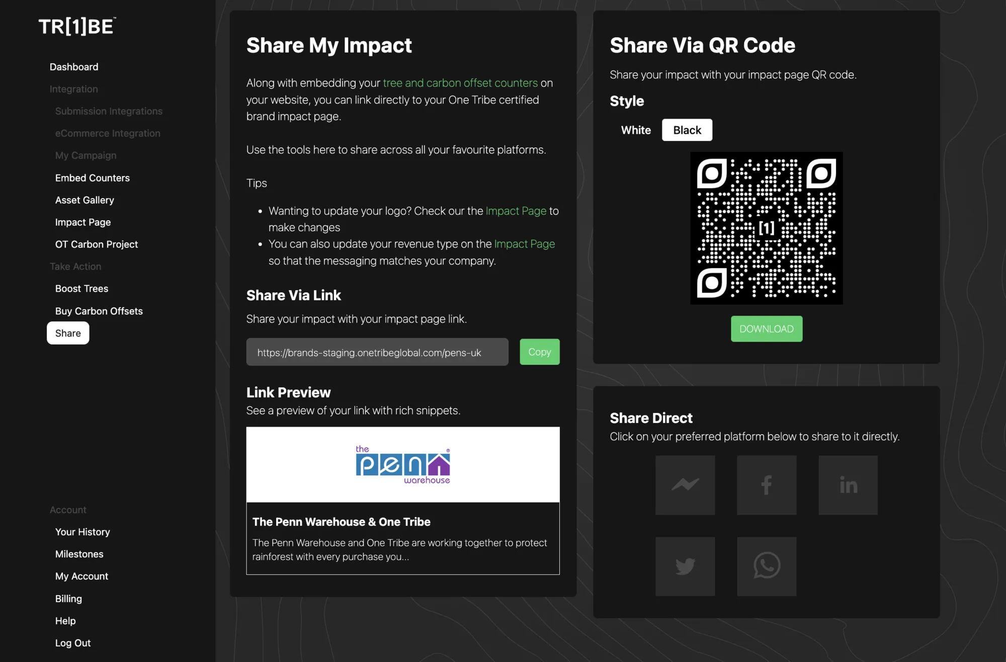 Using QR Code Data To Share Your Climate Impact with Customers