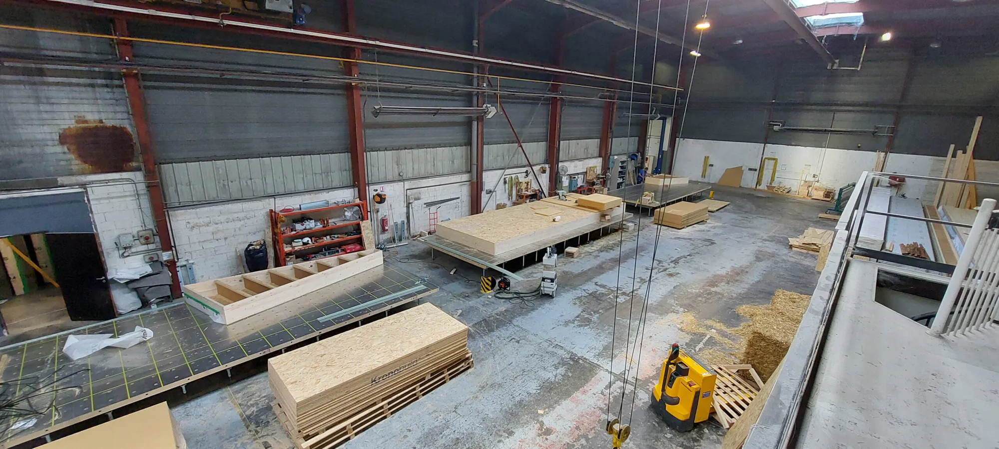 Precast Building Elements from Local and Bio Based Straw and Wood